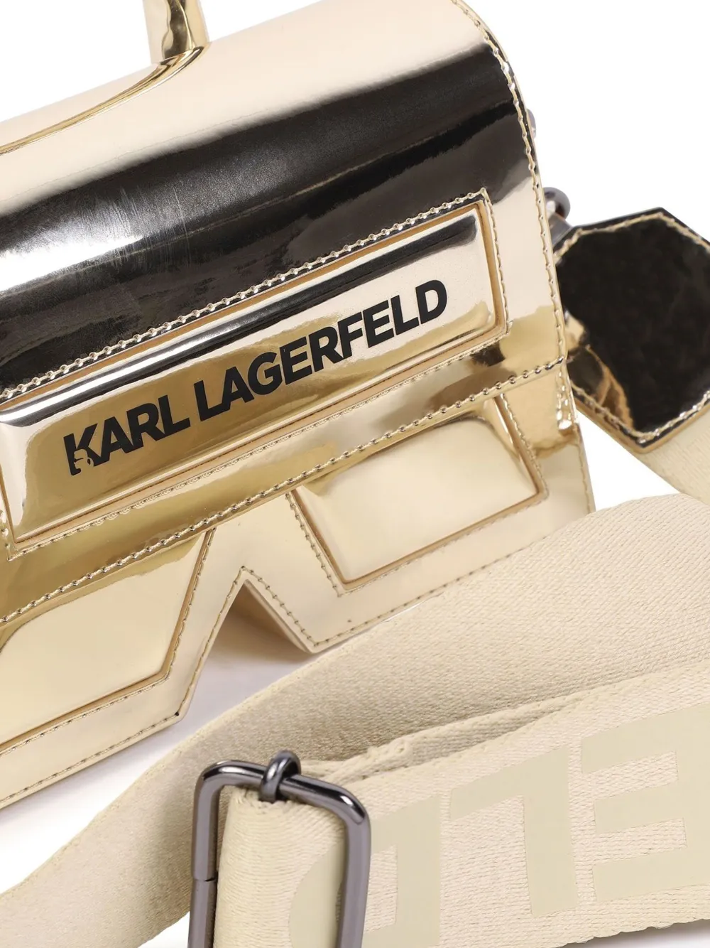 Karl Lagerfeld Kids Ikon K shopper Goud