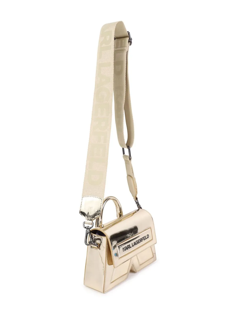 Karl Lagerfeld Kids Ikon K shopper Goud