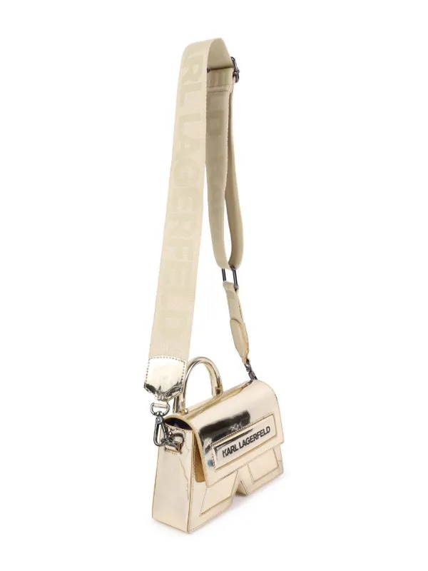 【限定3300部】VISIONAIRE ミニプリントKarl Lagerfeld KARL LAGERFELD WOMEN BAGS SIMONE FRONT FLAP CROSSBODY