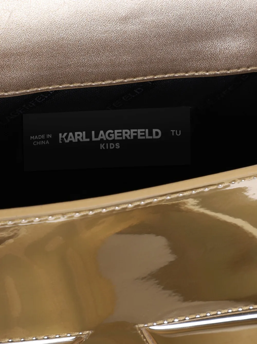 Karl Lagerfeld Kids Ikon K shopper Goud