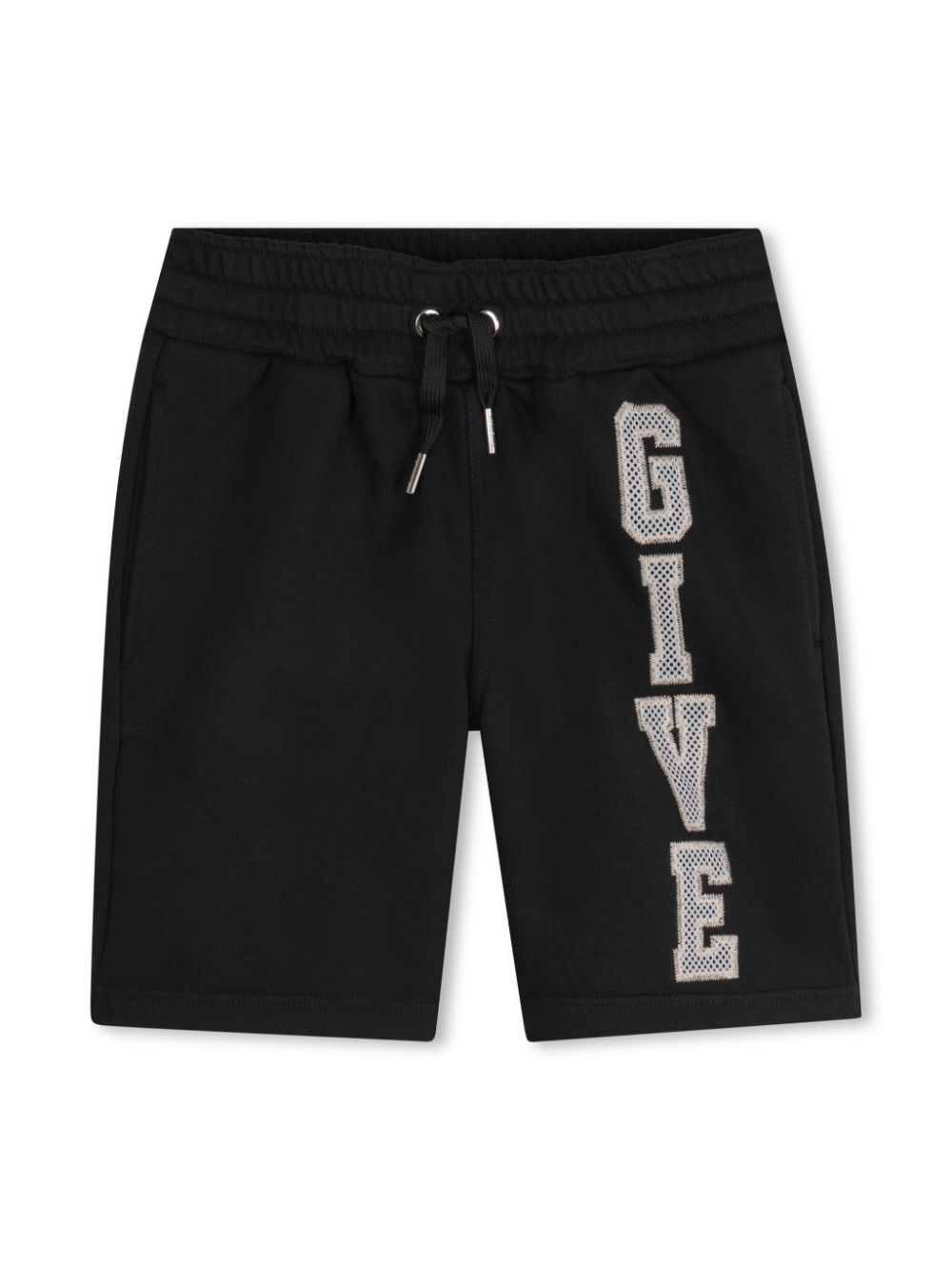 Givenchy Kids Shorts met geborduurd logo Zwart