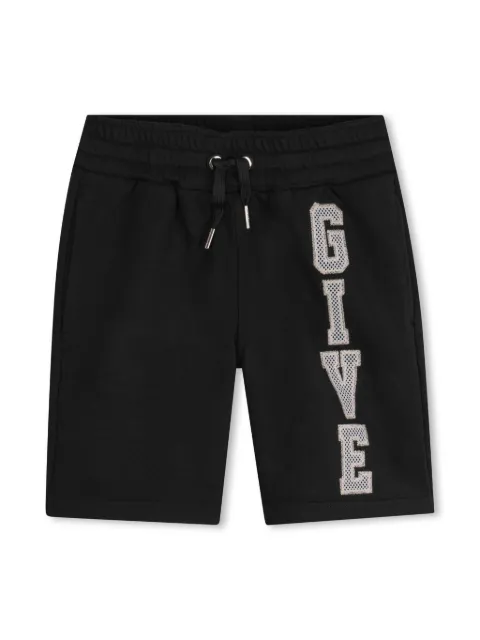 Givenchy Kids logo-embroidered shorts 