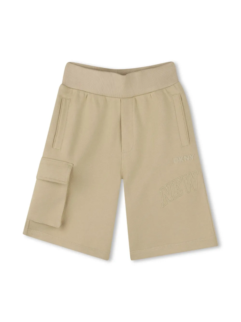 Dkny Kids Katoenen shorts Beige