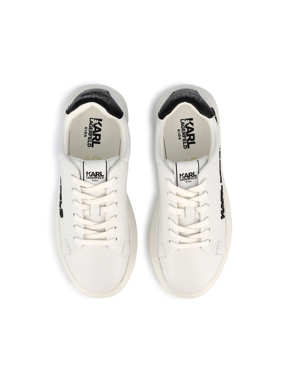 Karl Lagerfeld Kids logo-appliqué sneakers White