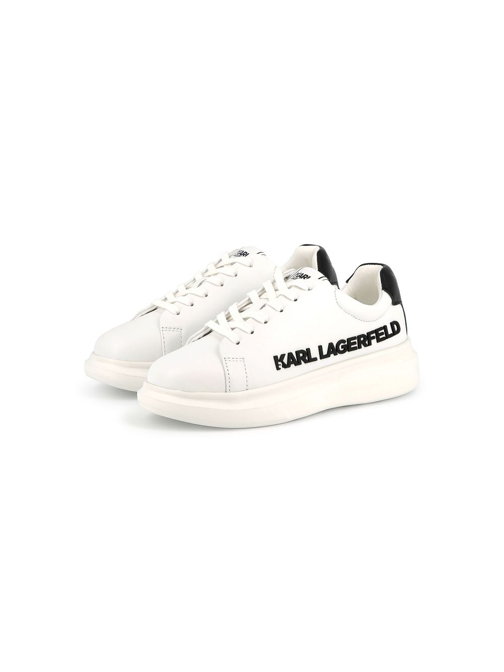 Karl Lagerfeld Kids logo-appliqué sneakers White