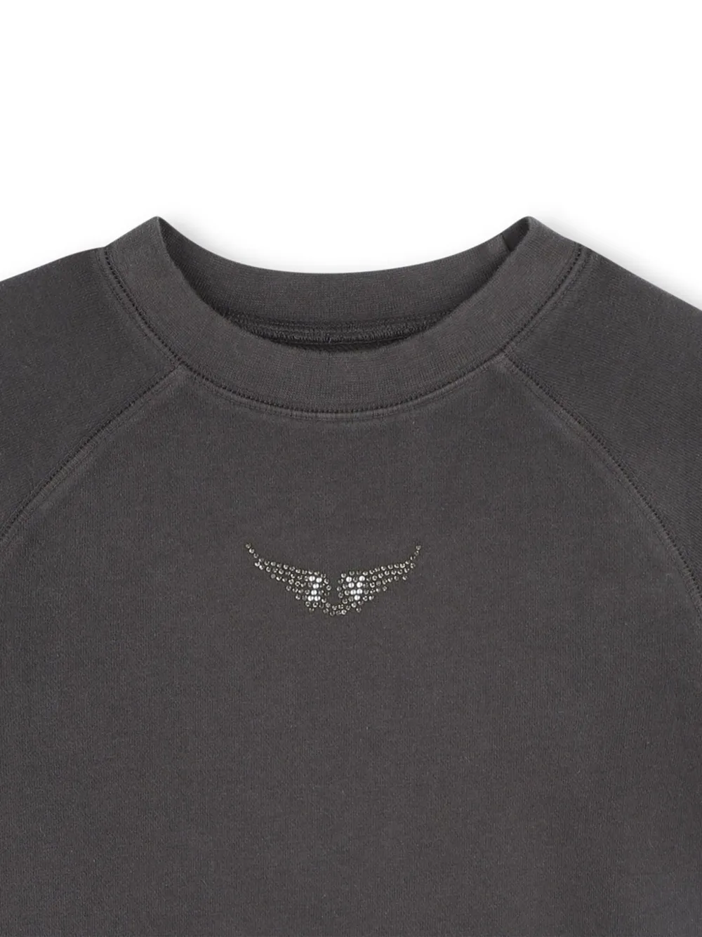 Zadig & Voltaire Kids Sweater met applicatie Zwart