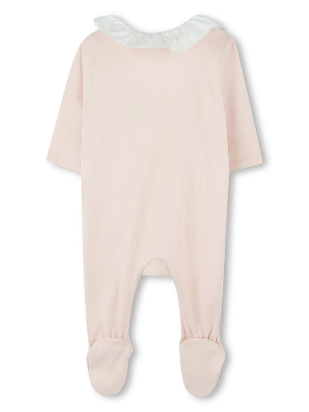 Chloé Kids Pyjama en slabbetje met logoprint Roze