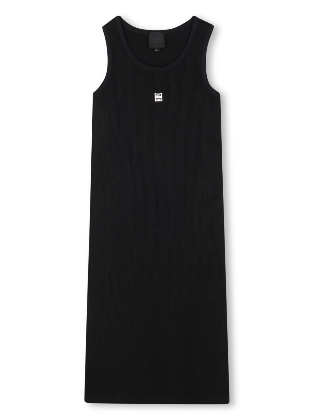 Givenchy Kids 4G-plaque dress - Black