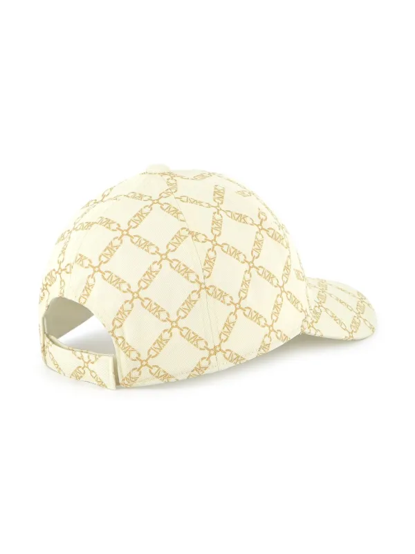 Michael Kors Kids logo-print Cap | Neutrals | FARFETCH display picture 3