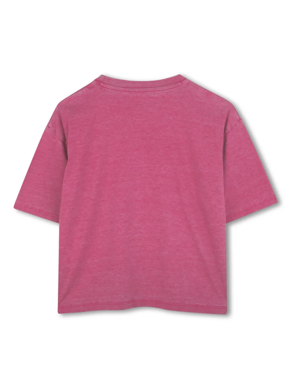 Zadig & Voltaire Kids rhinestone-embellished T-shirt - Roze