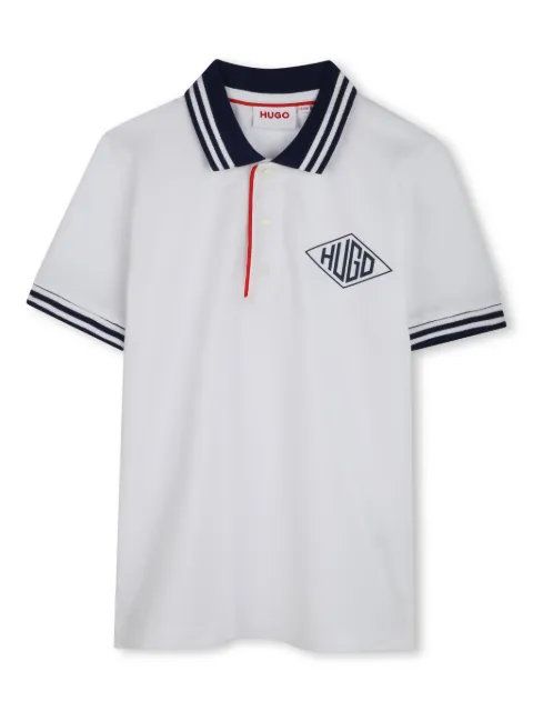 HUGO KIDS Camisa polo com logo