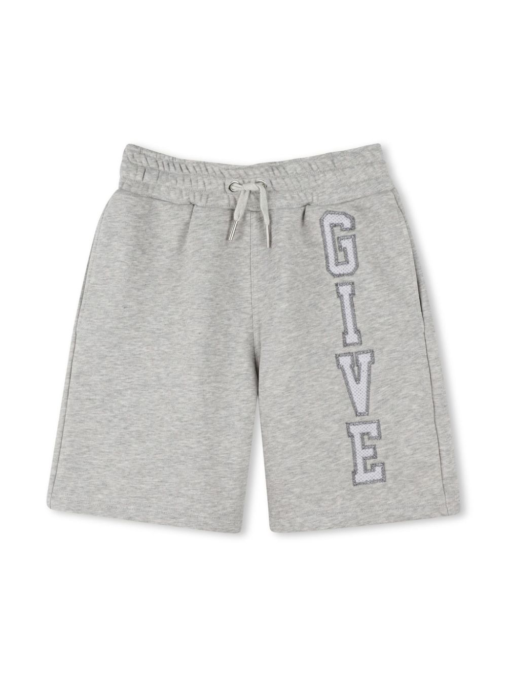 Givenchy Kids Shorts met borduurwerk Grijs