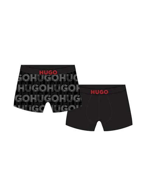 HUGO KIDS stretch-cotton boxer shorts