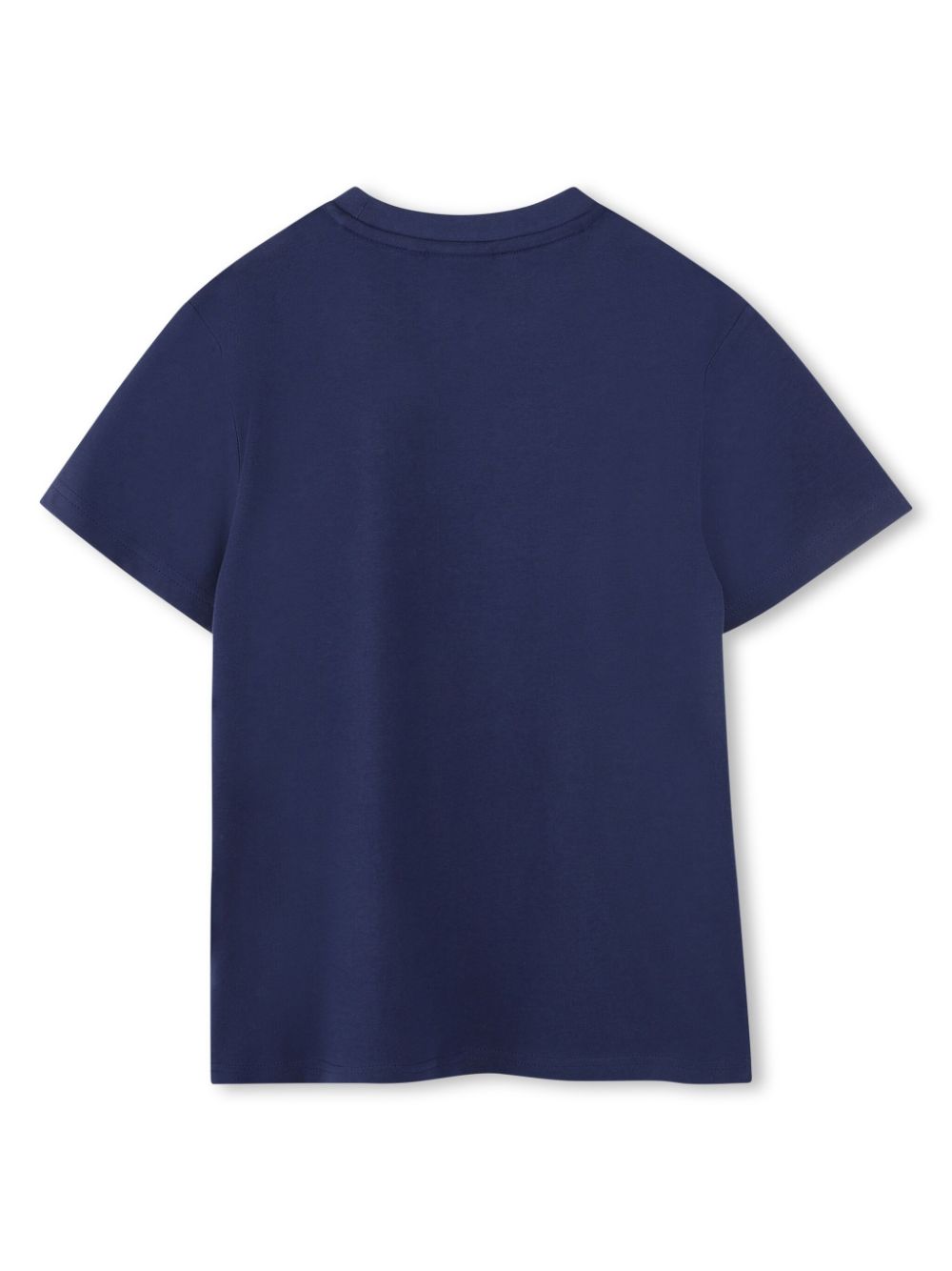 HUGO KIDS Katoenen T-shirt met logoprint - Blauw