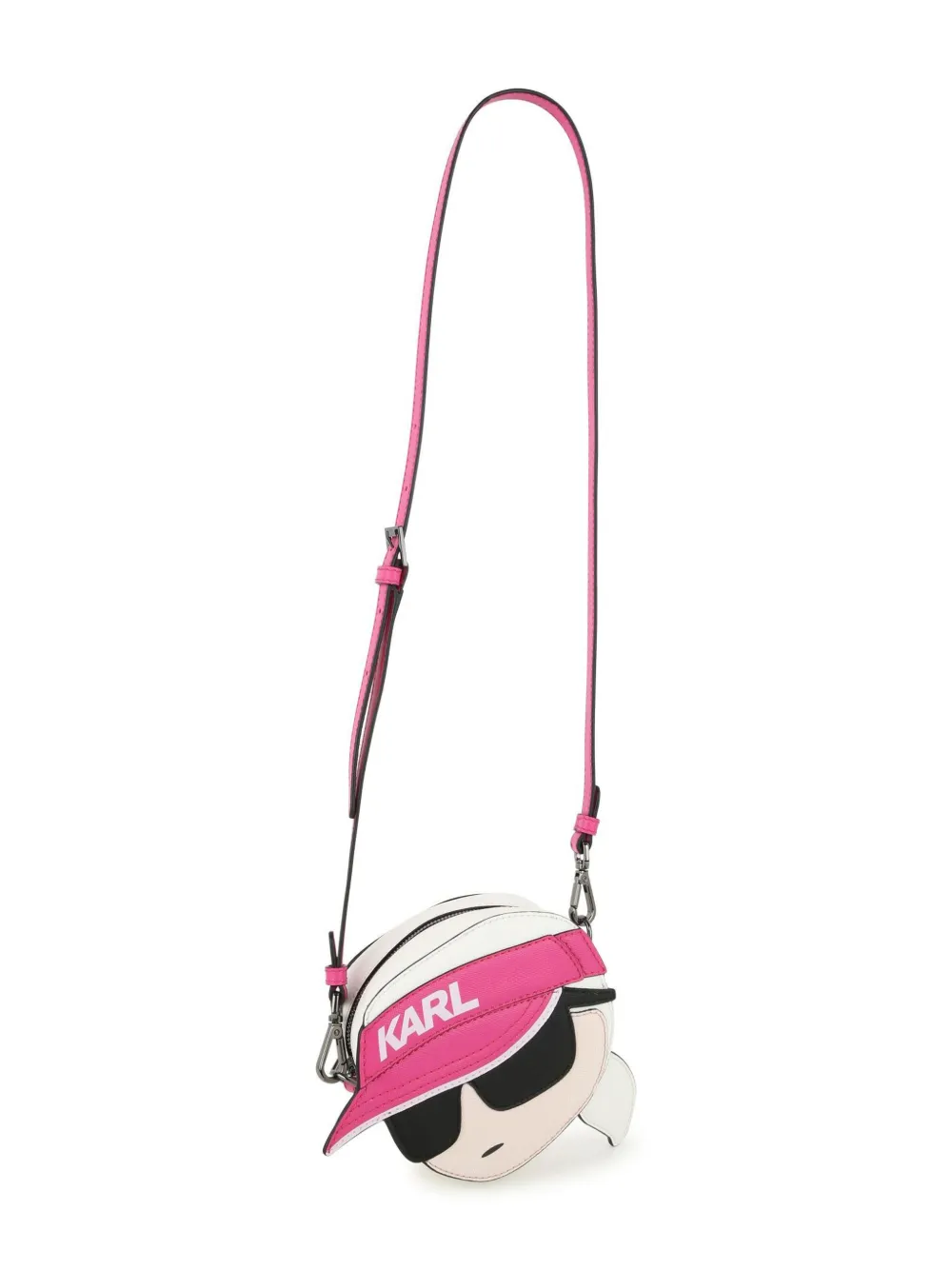 Karl Lagerfeld Kids Karl crossbodytas Wit