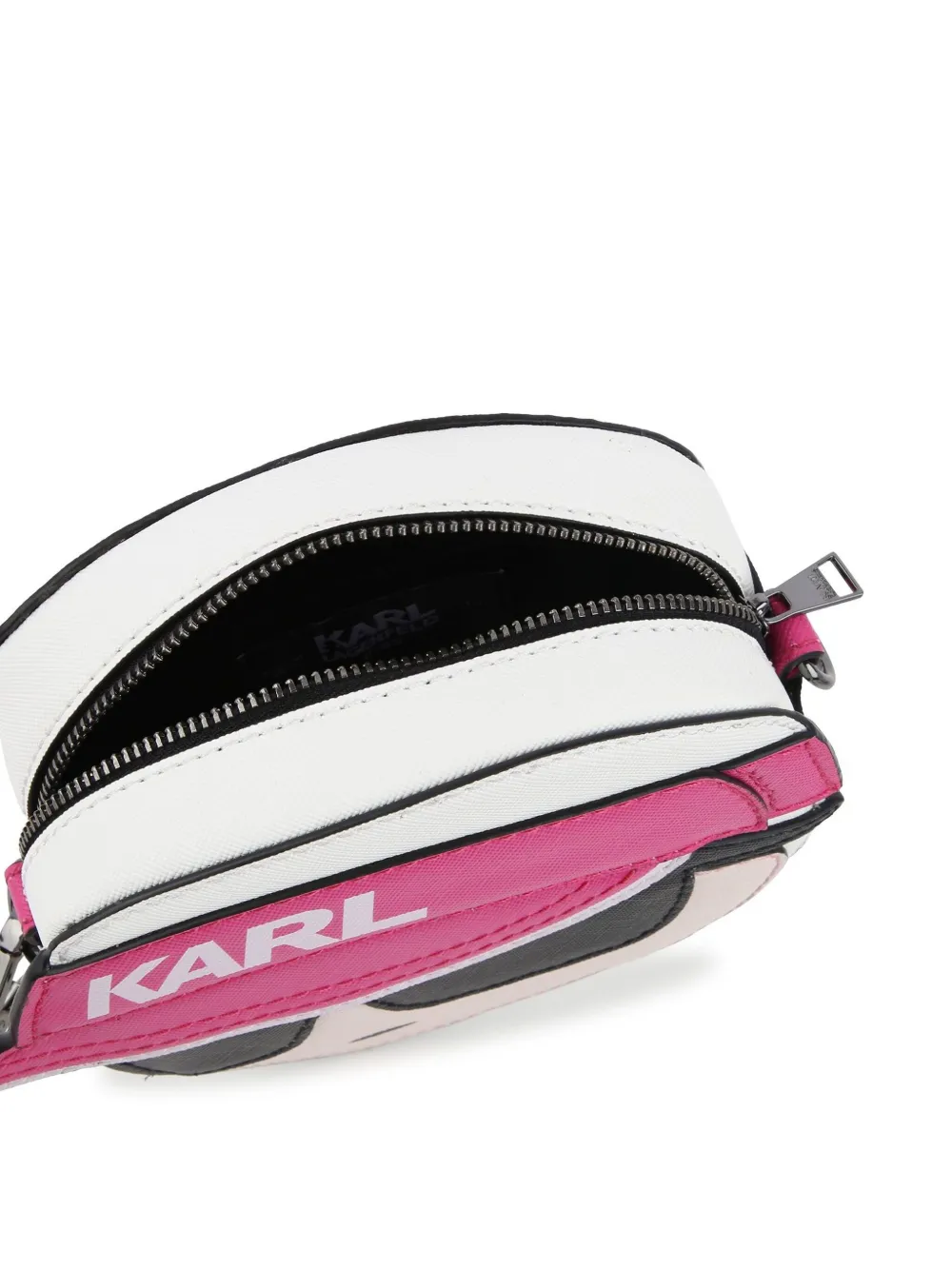 Karl Lagerfeld Kids Karl crossbodytas Wit