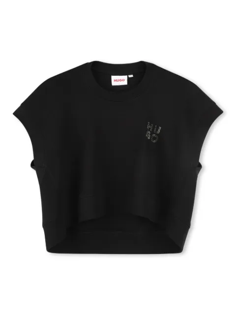 HUGO KIDS logo-embellished T-shirt 