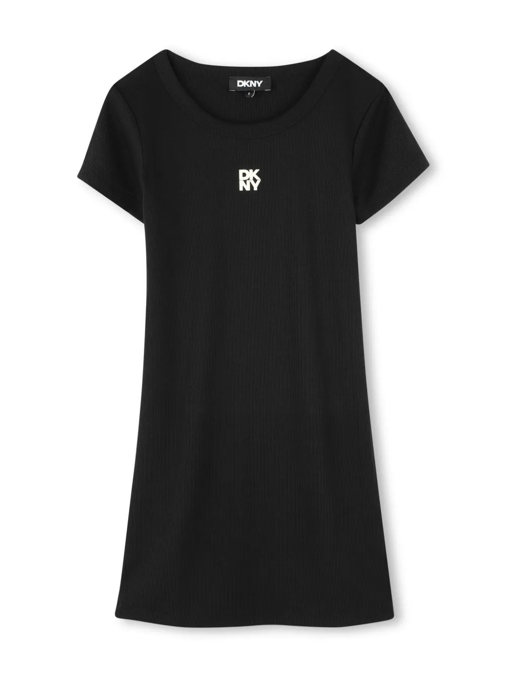 Dkny Kids Gelaagde jurk Zwart