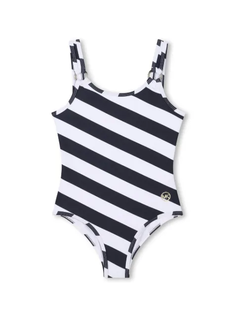 Michael Kors Kids maillot de bain à rayures