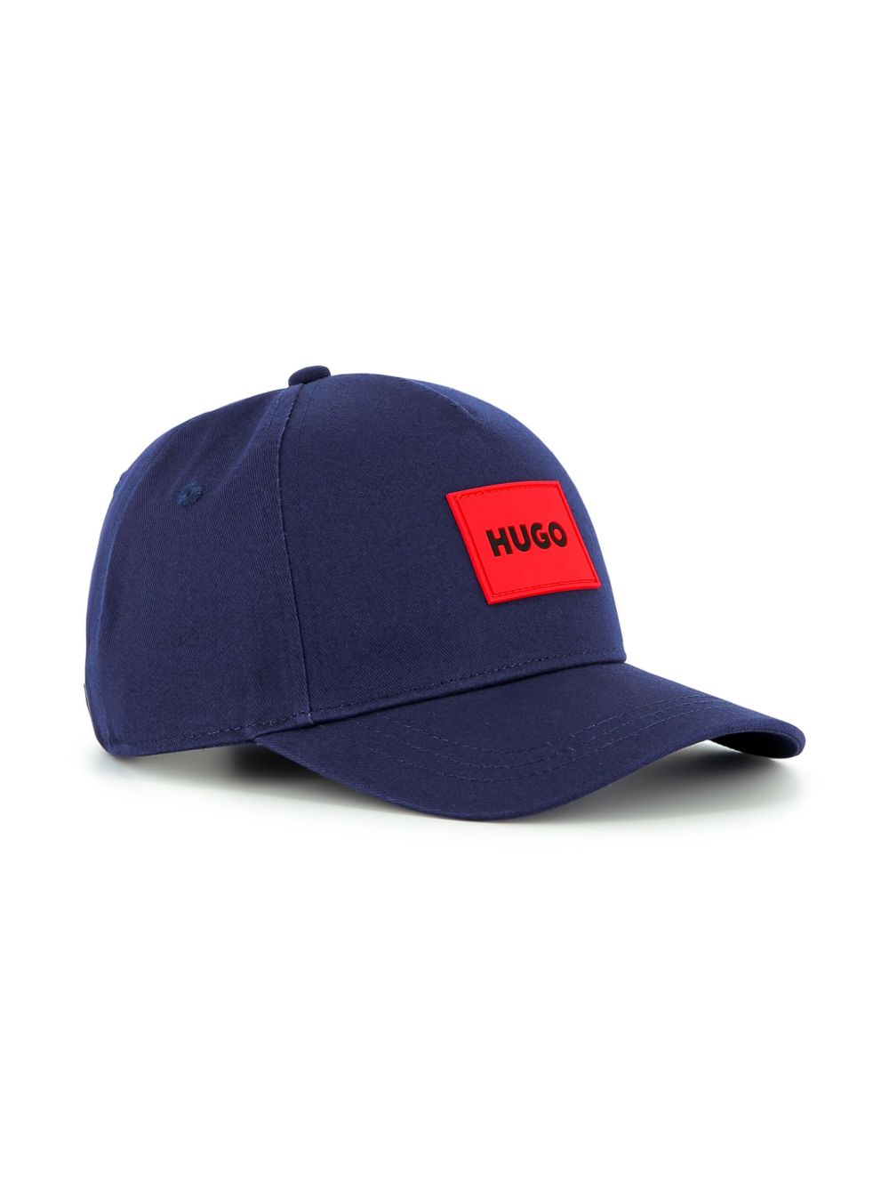 HUGO KIDS logo-appliqué cap - Blue