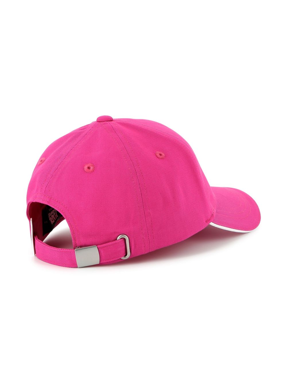 Karl Lagerfeld Kids Katoenen pet met logoprint - Roze