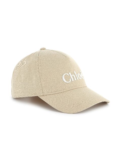 Chloé Kids casquette à logo brodé