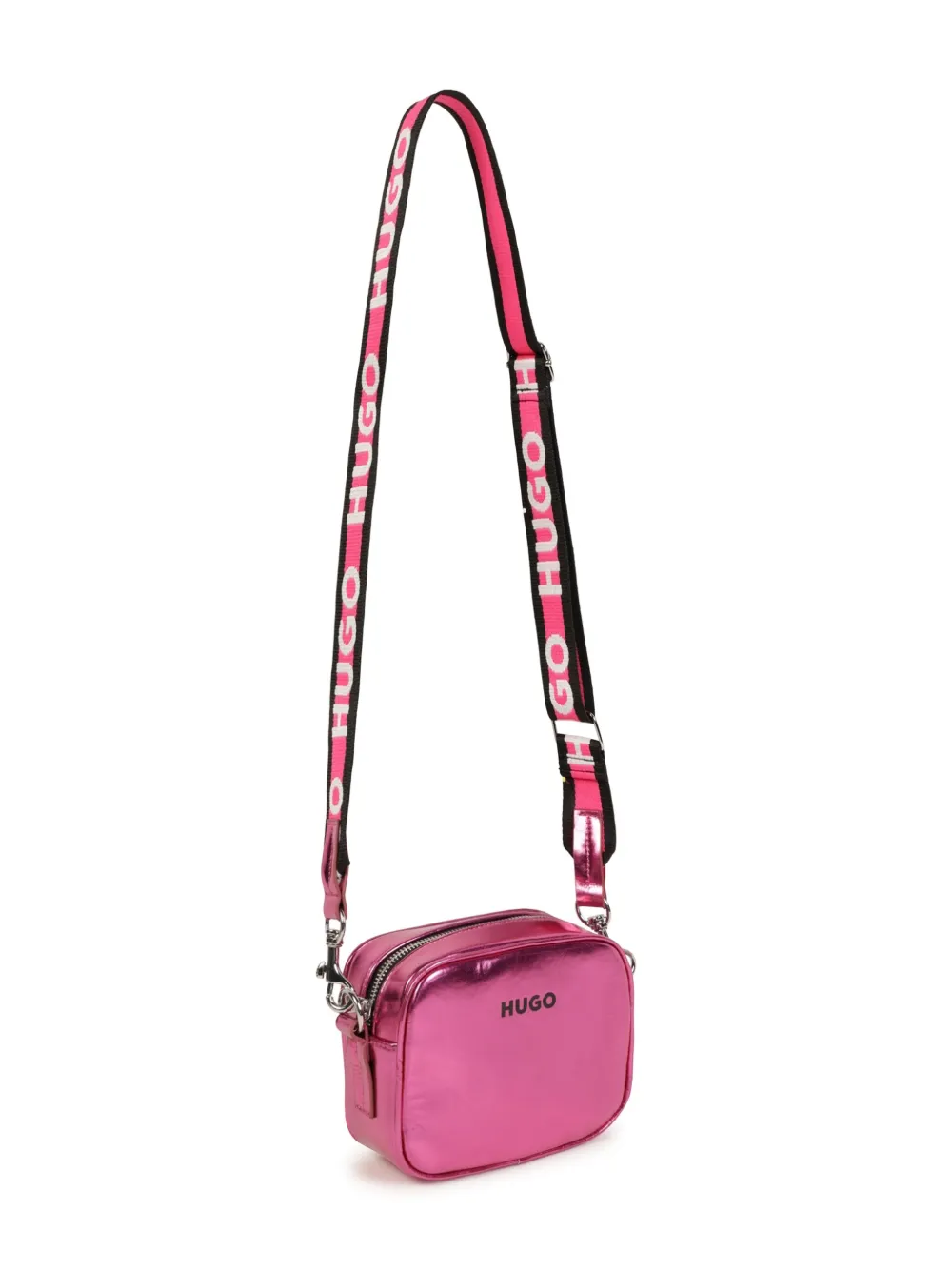 HUGO KIDS Schoudertas met logoprint Roze