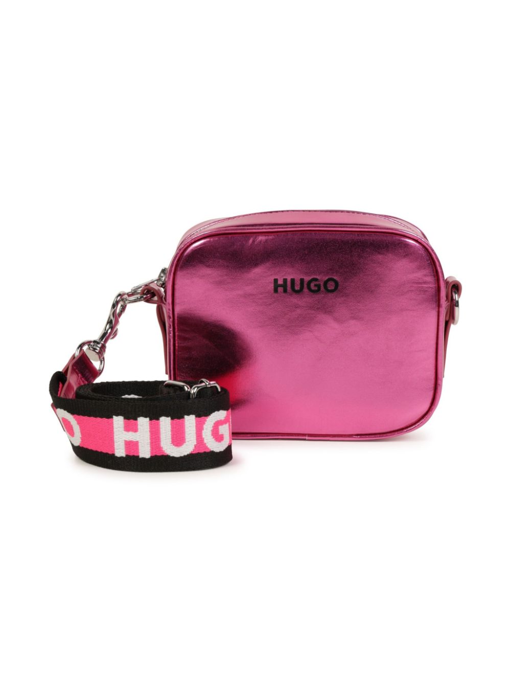 HUGO KIDS Schoudertas met logoprint Roze