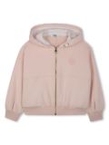 Chloé Kids zip-up hoodie - Pink