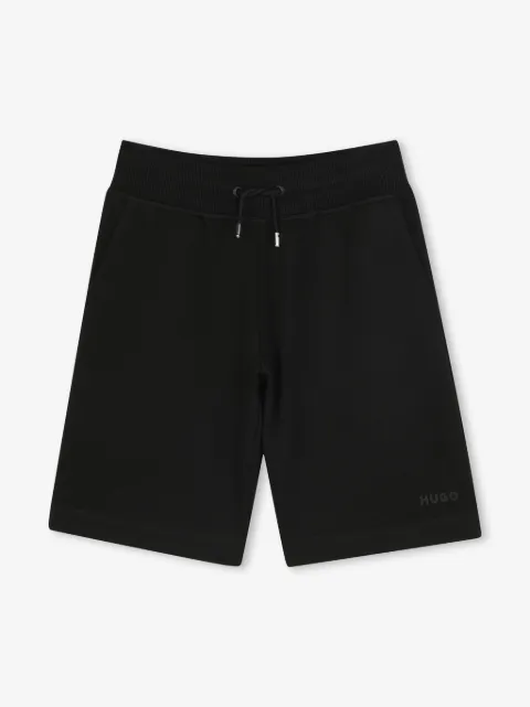 HUGO KIDS logo-print shorts