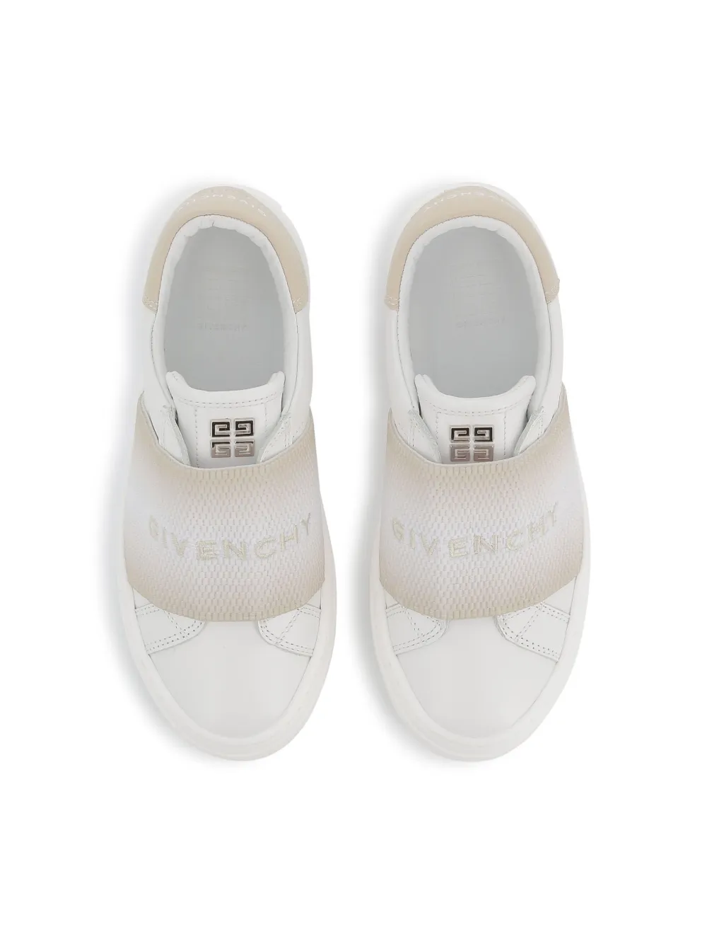 Givenchy Kids logo-embroidered sneakers White