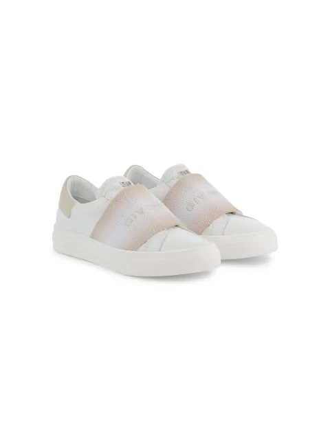Givenchy Kids logo-embroidered sneakers 