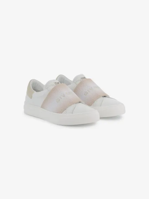 Givenchy Kids logo-embroidered sneakers 