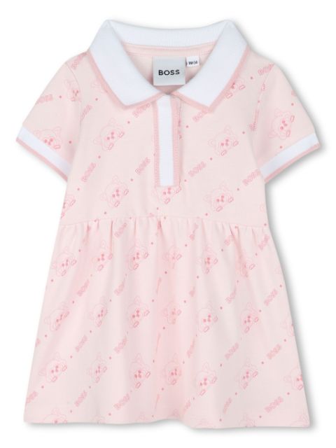 BOSS Kidswear graphic-print dress