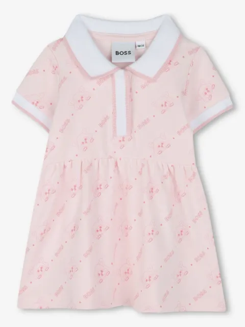 BOSS Kidswear graphic-print dress