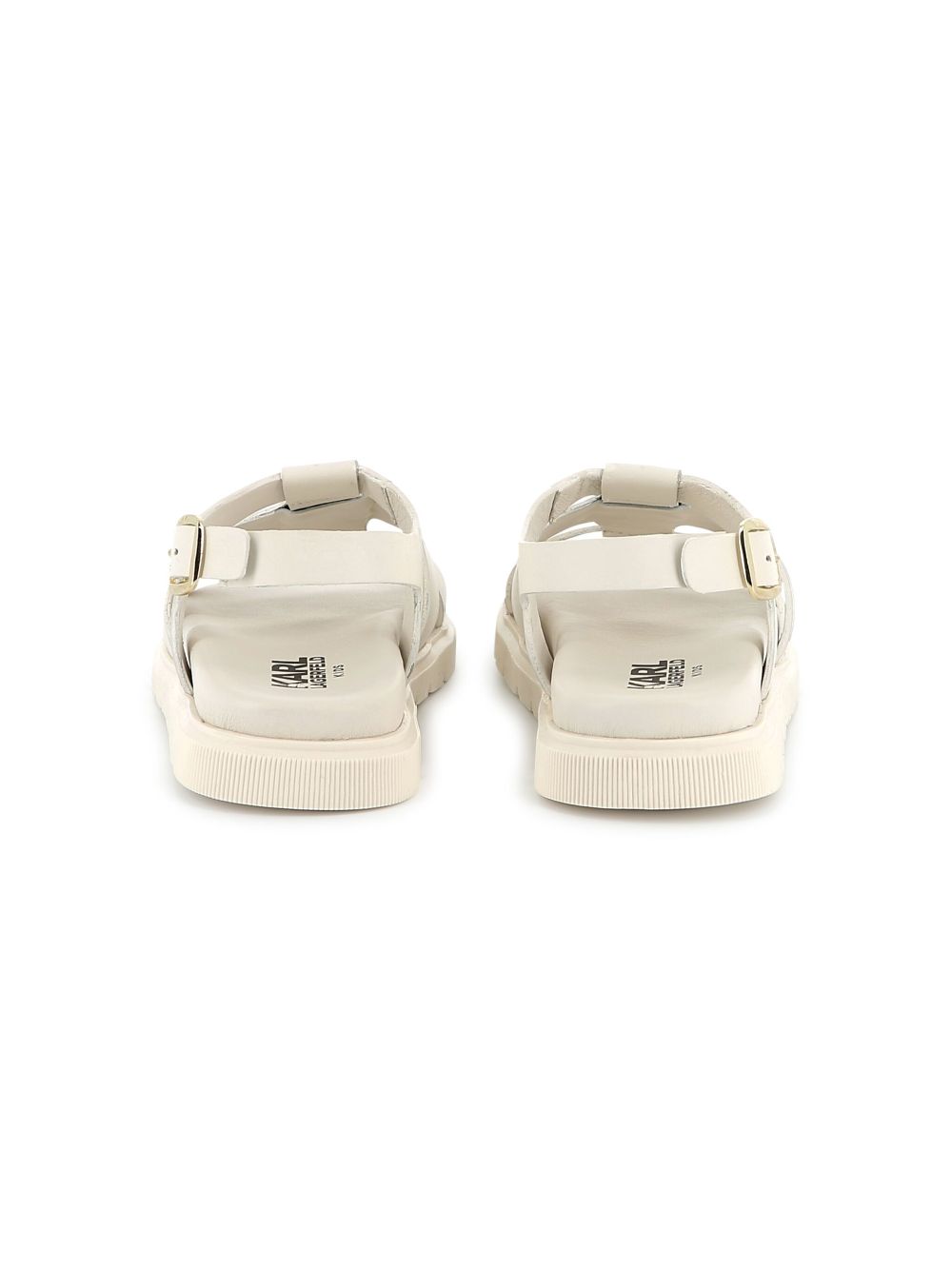 Karl Lagerfeld Kids Sandalen met Choupette-applicatie Beige