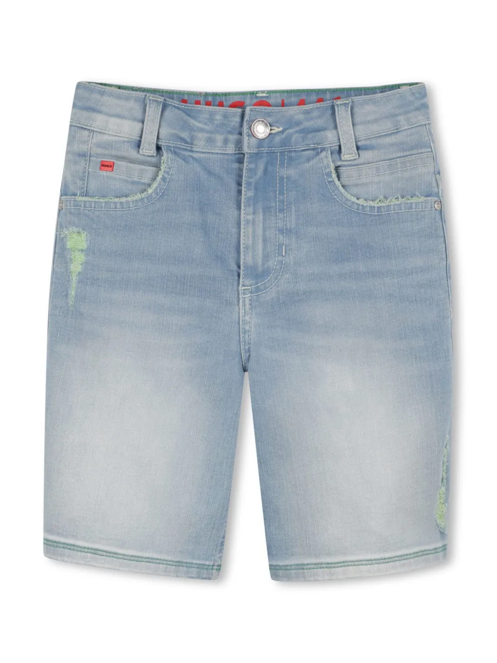 HUGO KIDS Spijkershorts Blauw