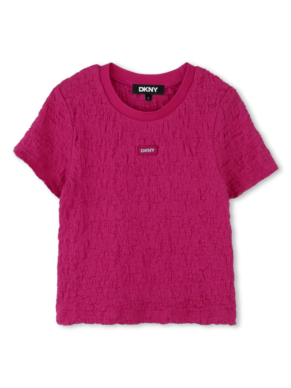 Dkny Kids T-shirt met logopatch Roze