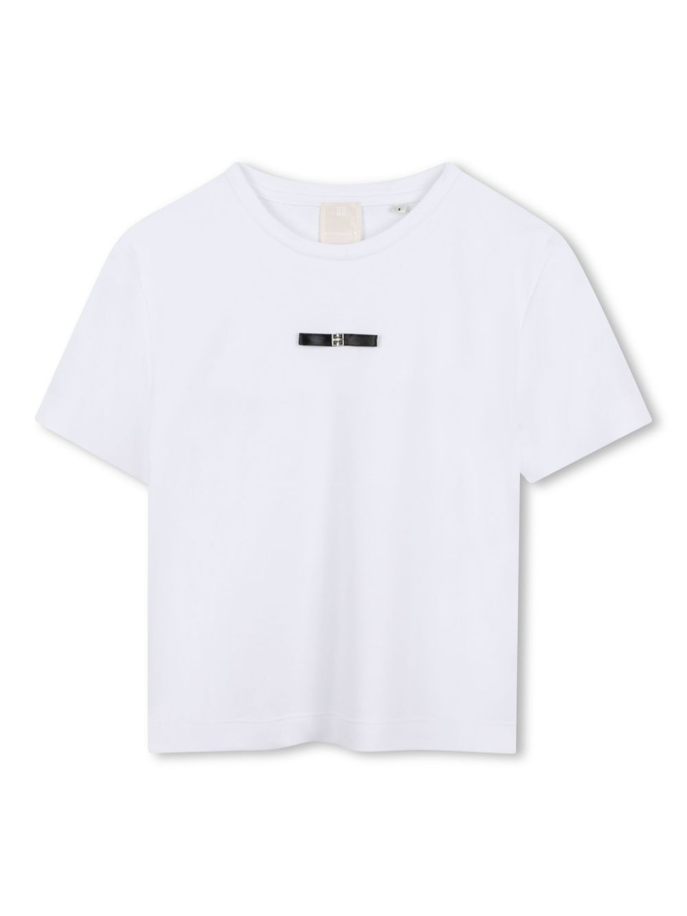 Givenchy Kids Katoenen T-shirt Wit