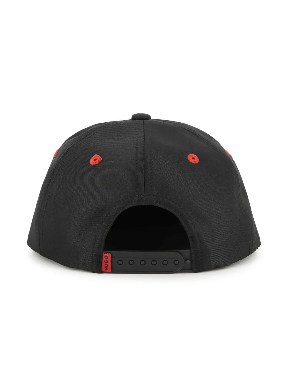 HUGO KIDS Pet met logopatch Wit