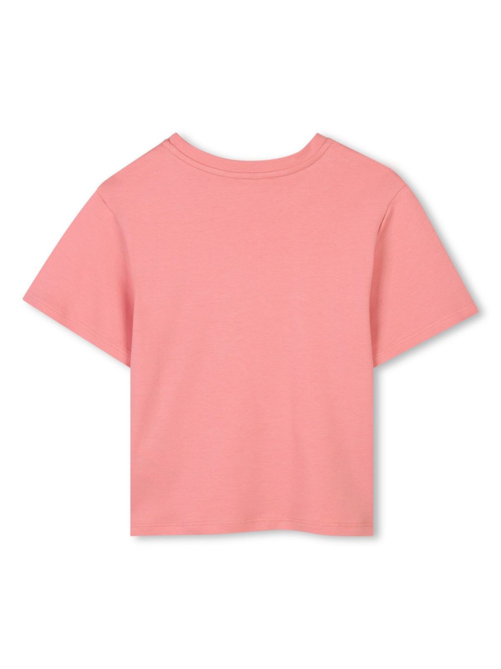 Chloé Kids T-shirt met borduurwerk - Roze