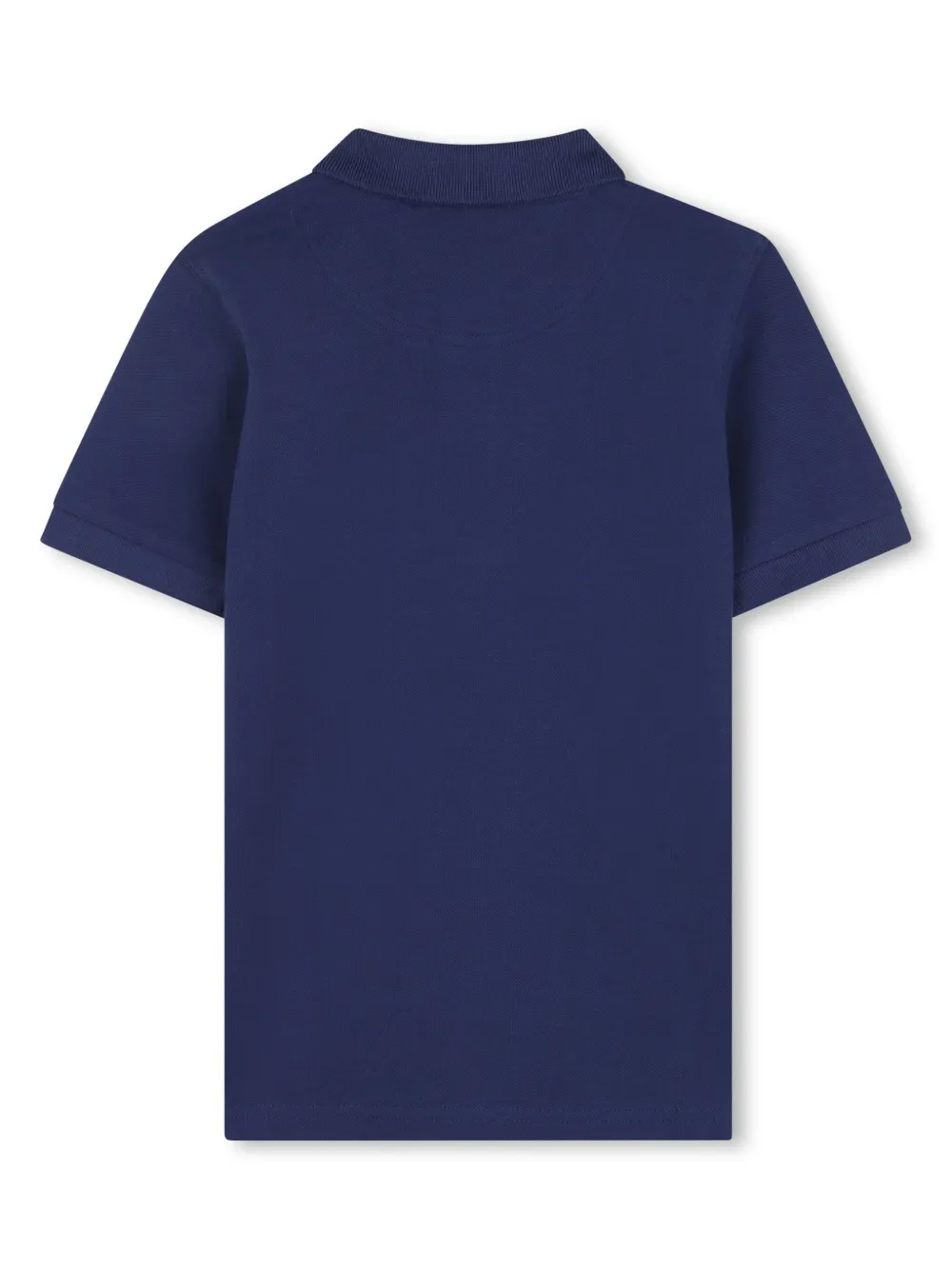 HUGO KIDS Poloshirt met logoprint - Blauw