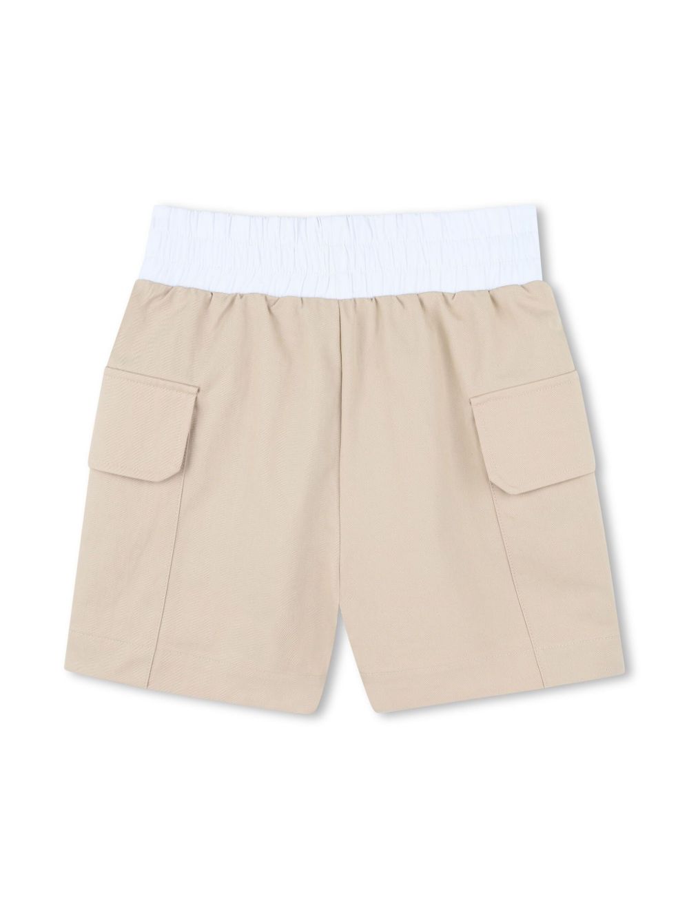 DKNY LOGO-PLAQUE SHORTS