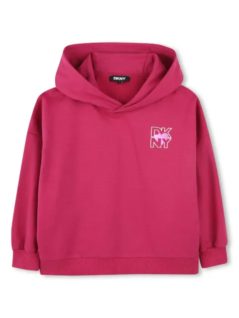 Dkny Kids logo-print hoodie