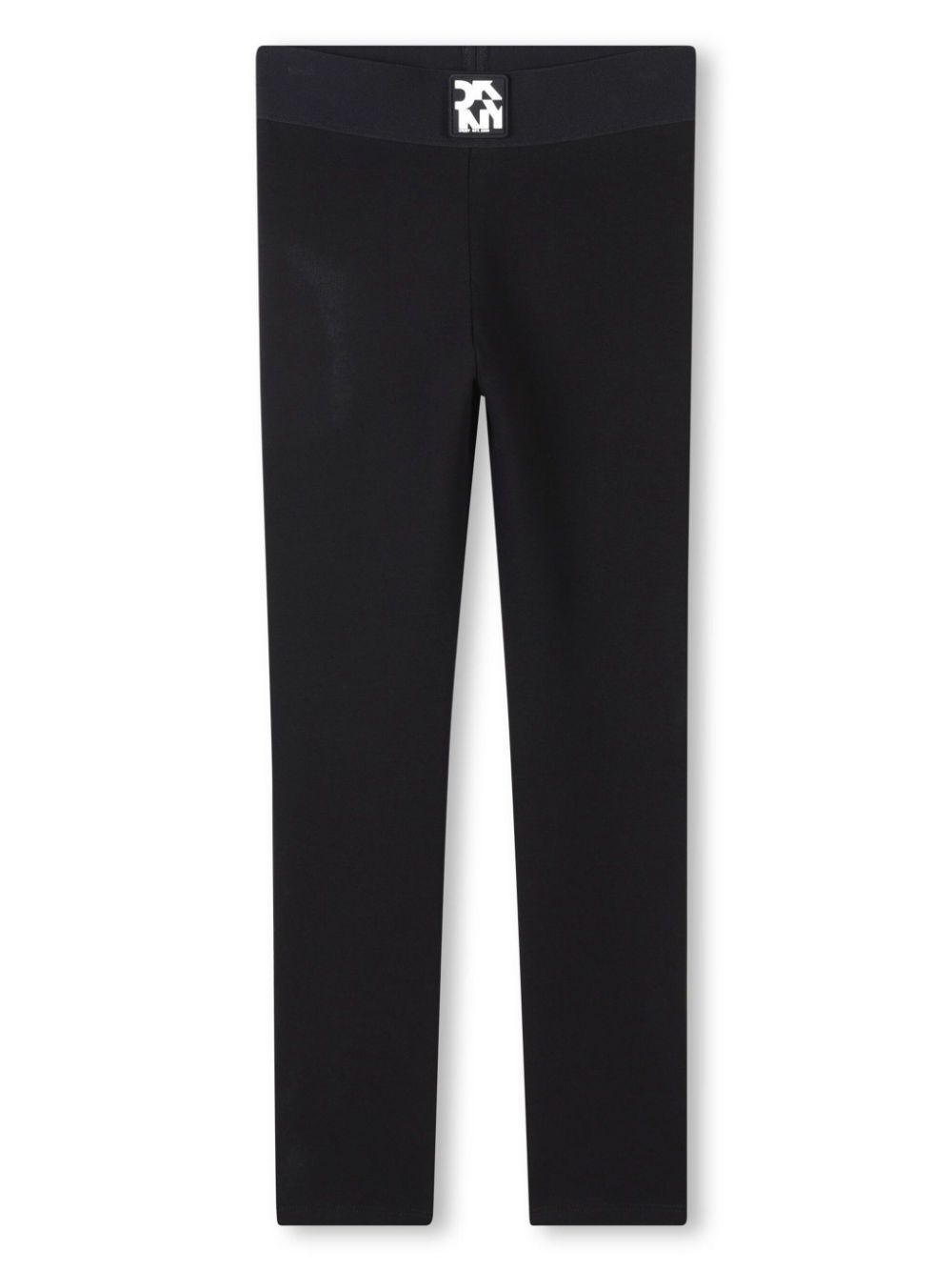 Dkny Kids Legging met logo applicatie Zwart