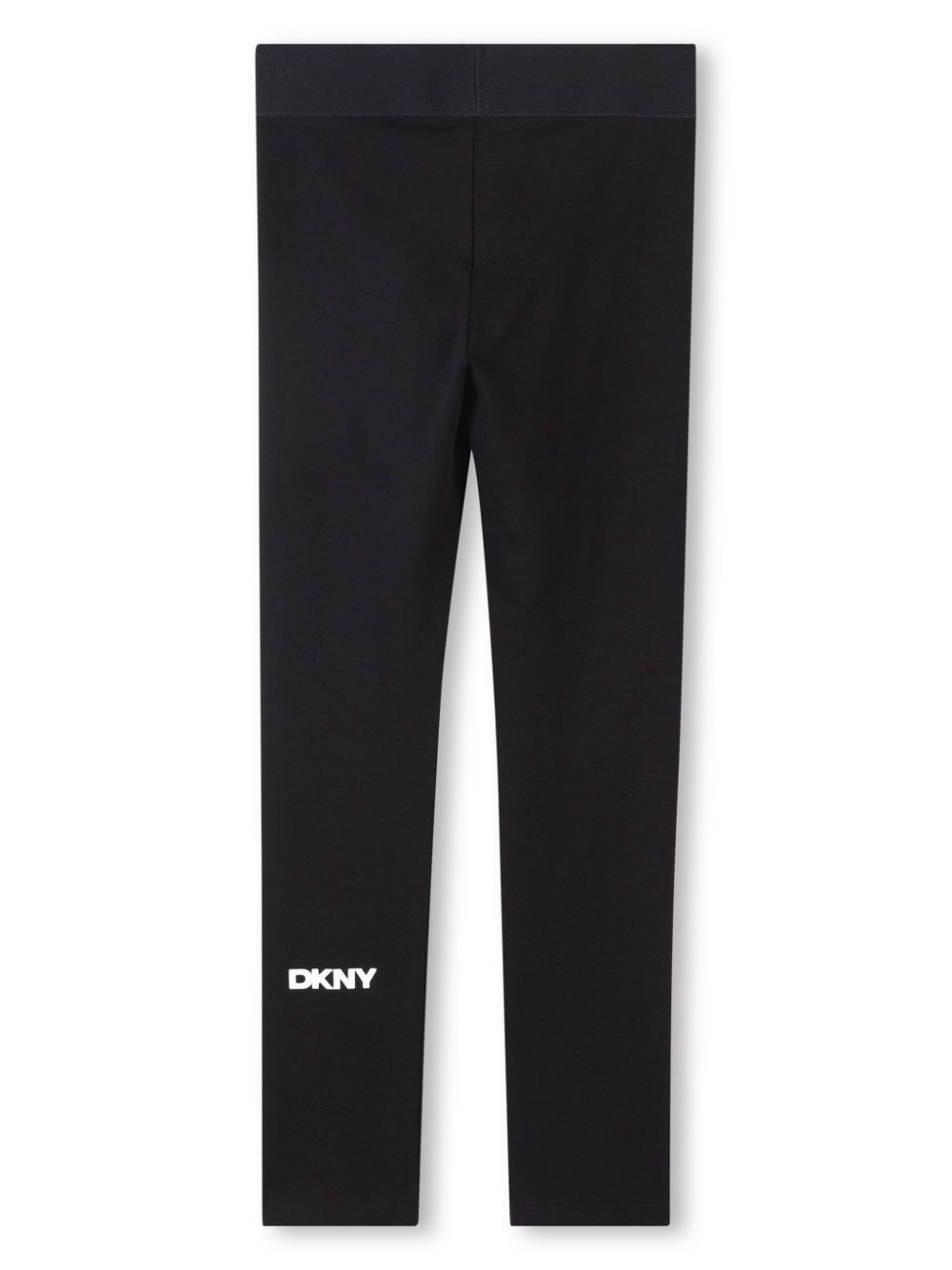 Dkny Kids Legging met logo applicatie - Zwart