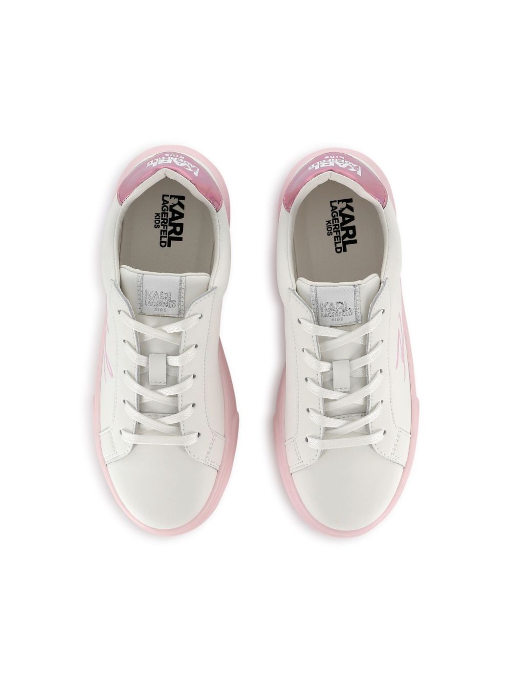 Karl Lagerfeld Kids Karl Signature sneakers White