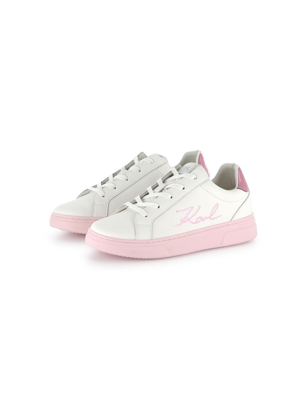 Karl Lagerfeld Kids Karl Signature sneakers White