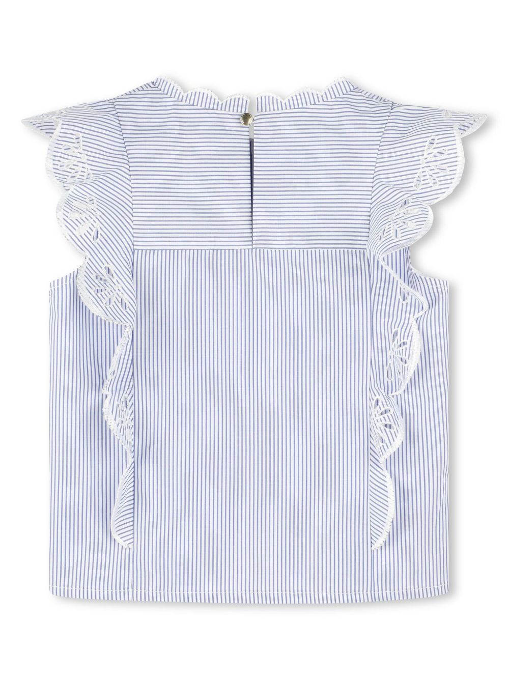 Chloé Kids Shirt van biologisch katoen - Blauw