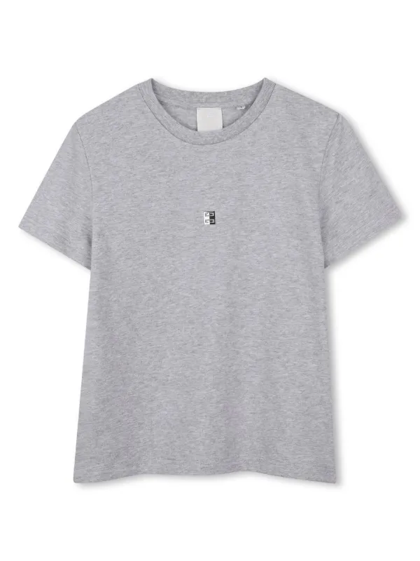 Givenchy Kids Organic Cotton t-shirt Grey FARFETCH IN